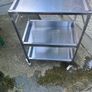 3 Tier stainless steel trolley Image 8