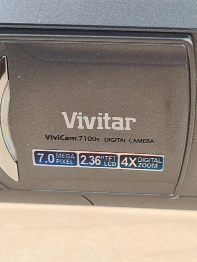 Vivitar Vivicam 7100s Digital Camera 7mp Mega Pixels Compact No Battery Charger Or Memory Card