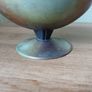 Swedish Patinated Bronze Plate Bowl by Ystad Brons Image 4