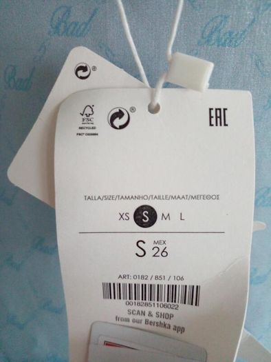 Bershka dress size S NEW
