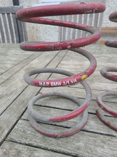 BMW E30 front H&R springs