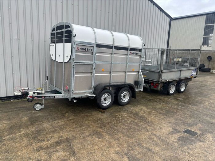 New Nugent 12x6 & 8x5 trailers