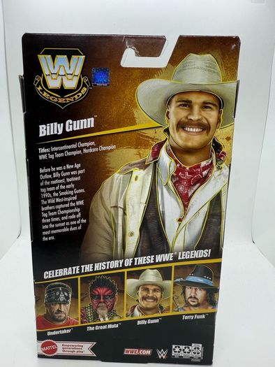 wwe elite legends series 27 Billy Gunn action figure