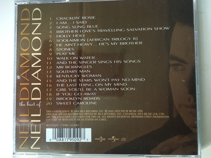 Neil Diamond [2002] The Best Of (CD Album)