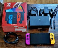 Nintendo Switch OLED Hardmodded Picofly Boxed Mint Condition
