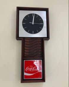 Coca Cola Clock 80's