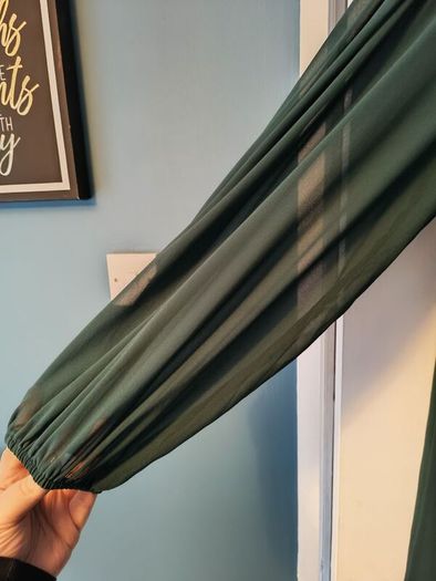 Shein Plus maxi chiffon prom dress in 2XL