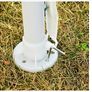 2.7m x 2.7m Garden Heavy Duty Gazebo Marquee Party Tent Wedding Canopy Outdoor(White) Image 4
