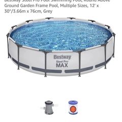 Bestway 12 ft steel pro pool