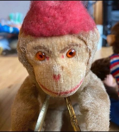 Vintage Max Carl West Germany Wind-Up Monkeys