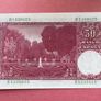 Spain  50 Pesetas  1951  Pick 141a. Scarce Image 2