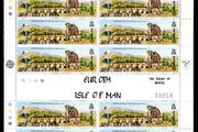 1983 Isle of Man Europa (The Great Laxey Wheel) Commemorative Stamp Sheetlet Mint Never Hinged (MNH)