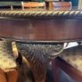 Edwardian Oval Dining Table and 6 chairs Image 2