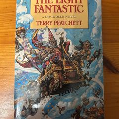 Fantasy book:'The Light Fantastic' by Terry Pratchett
