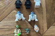 8 Lego Star Wars figures