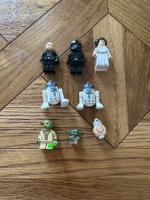 8 Lego Star Wars figures
