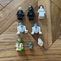 8 Lego Star Wars figures