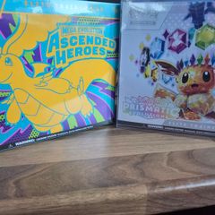 Pokemon ETB bundle - Ascended hero + Prismatic Evolutions