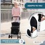 Folding Rollator, Walker with Seat and Basket,  Mobiclinic Coliseo Image 9