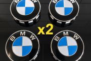 (x 2 sets) BMW 68mm centre caps - Free Post