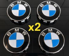 (x 2 sets) BMW 68mm centre caps - Free Post
