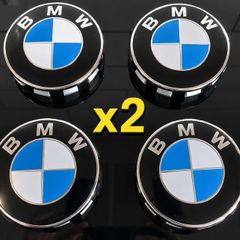 (x 2 sets) BMW 68mm centre caps - Free Post