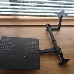 dual laptop and monitor arm