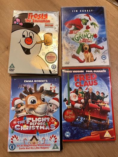 DVDs with christmas theme