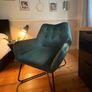 Forest Green Armchair Image 2