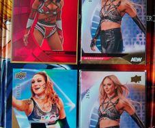 AEW Wrestling Trading Card Lot