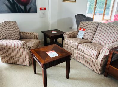 Handmade Sofa and Armchair