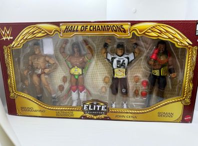 wwe Hall Of Champions The Ultimate Warrior, John Cena , Roman Reigns & Bruno Sammartino