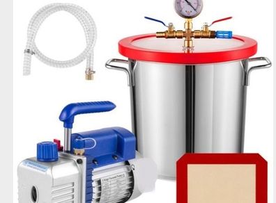 Refrigerant Vacuum Pump 3 Gallon Kit Vacuum Pump for Refrigerant Degassing