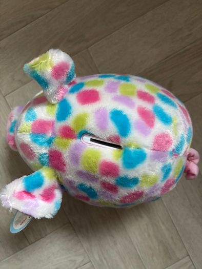 Plush piggy bank