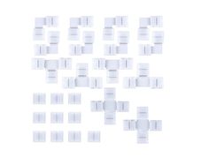 Click here to send this ad to a friend              24Pack 10mm 5050RGB LED Strip Connectors (4 Shapes)