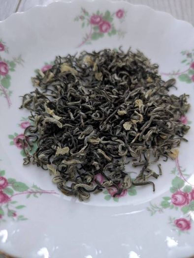 Premium Jasmine Mao Jian Loose Leaf Tea  Artisan Chinese Jasmine Green Tea  Floral Aromatic Tea