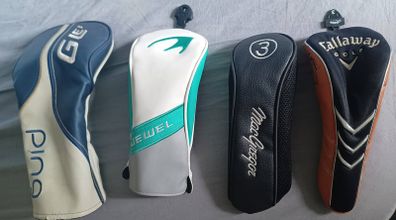 4 Branded Golf Head-covers