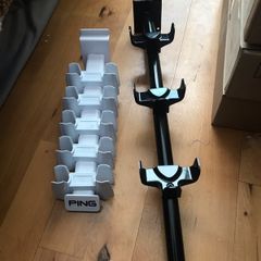 ping golf display fixture x2