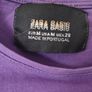 Zara Basic Purple T-Shirt Image 2