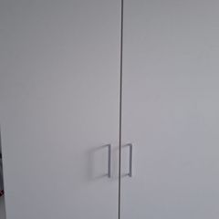 Wardrobe with hanging and drawer
