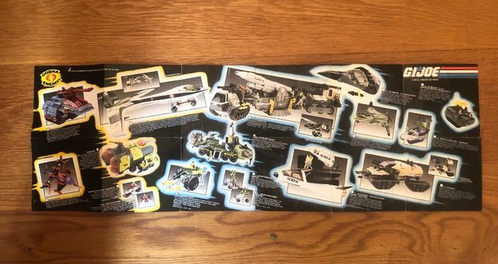Vintage Action Force G.I Joe Catalogue Leaflet