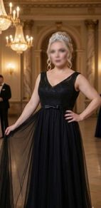 occasion black dress