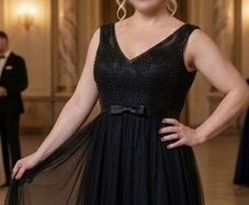 occasion black dress
