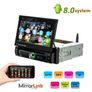 2581 7" Single DIN Car MP5 DVD Player Radio Stereo GPS Sat Nav EU Map + Camera Image 4