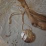Silver Plate And Pearl Necklace Image 5
