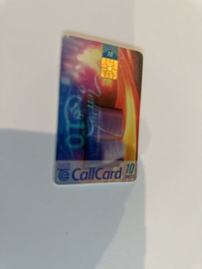 Telecom Eireann callcard - Literature