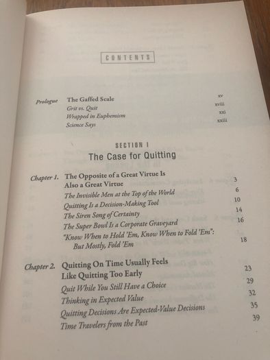 Quit -by Annie Duke -brand new