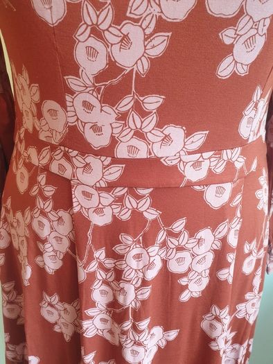 White Stuff Red Mlt Elaina Ecovero Dress UK12 New With Tags RRP 74.95 Floral