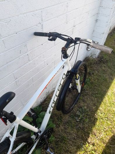 adults carrera hybrid bike