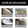 Car Headlight Restoration Polishing Kit - Scratch Remover & Oxidation Cleaner Repair Paste for Headlamp Assembly Image 2